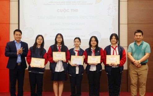 Vòng chung khảo cuộc thi “Tìm kiếm Nhà khoa học trẻ – Sáng tạo STEAM” năm 2025 khối THCS